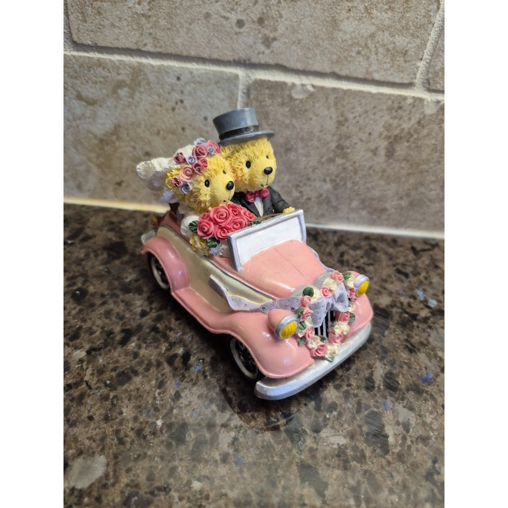 Loveable Teddies Just Married Sarah & Theodore Figurine Avon Collectable